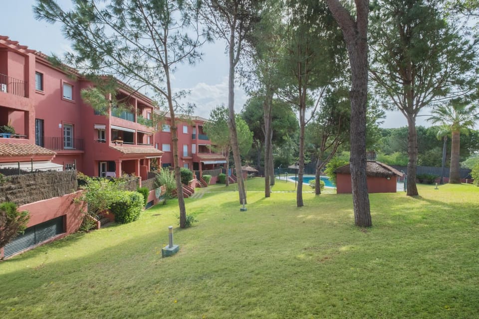 Property building, Garden view