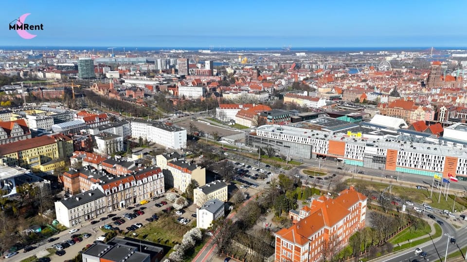 Property building, Bird's eye view, View (from property/room), City view, Street view, Parking