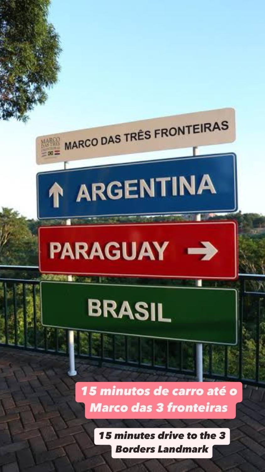 Central Studio Ar Condicionado TV Estacionamento 8 minutos dos Paraguai - Casasdimae Apartment in Foz do Iguaçu