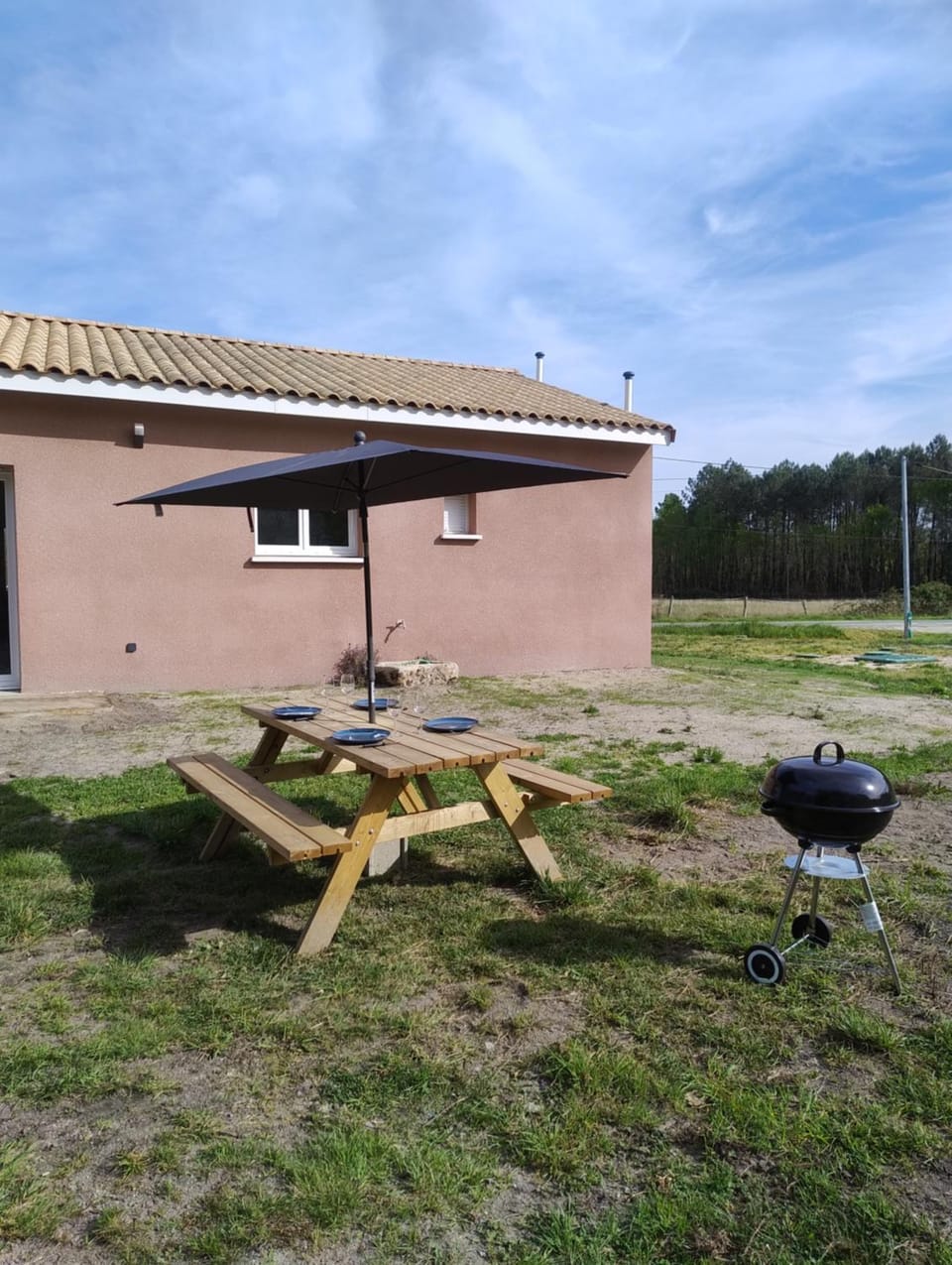 Property building, BBQ facilities