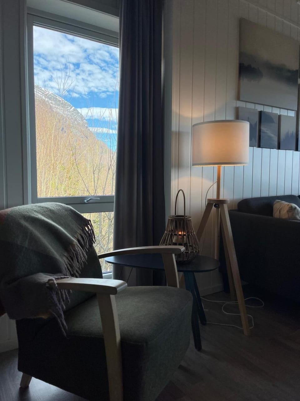 Affordable Luxury Sauna Chalet - River Views House in Vestland