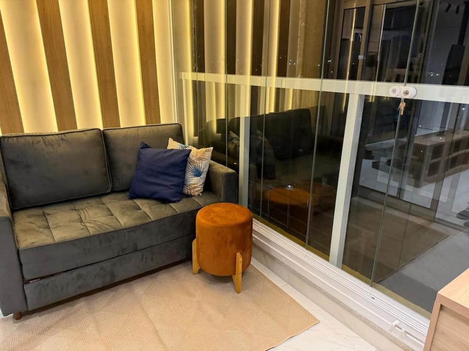 Studio Super Luxo 19A C Sacada e Home Office Apartment in Mogi das Cruzes