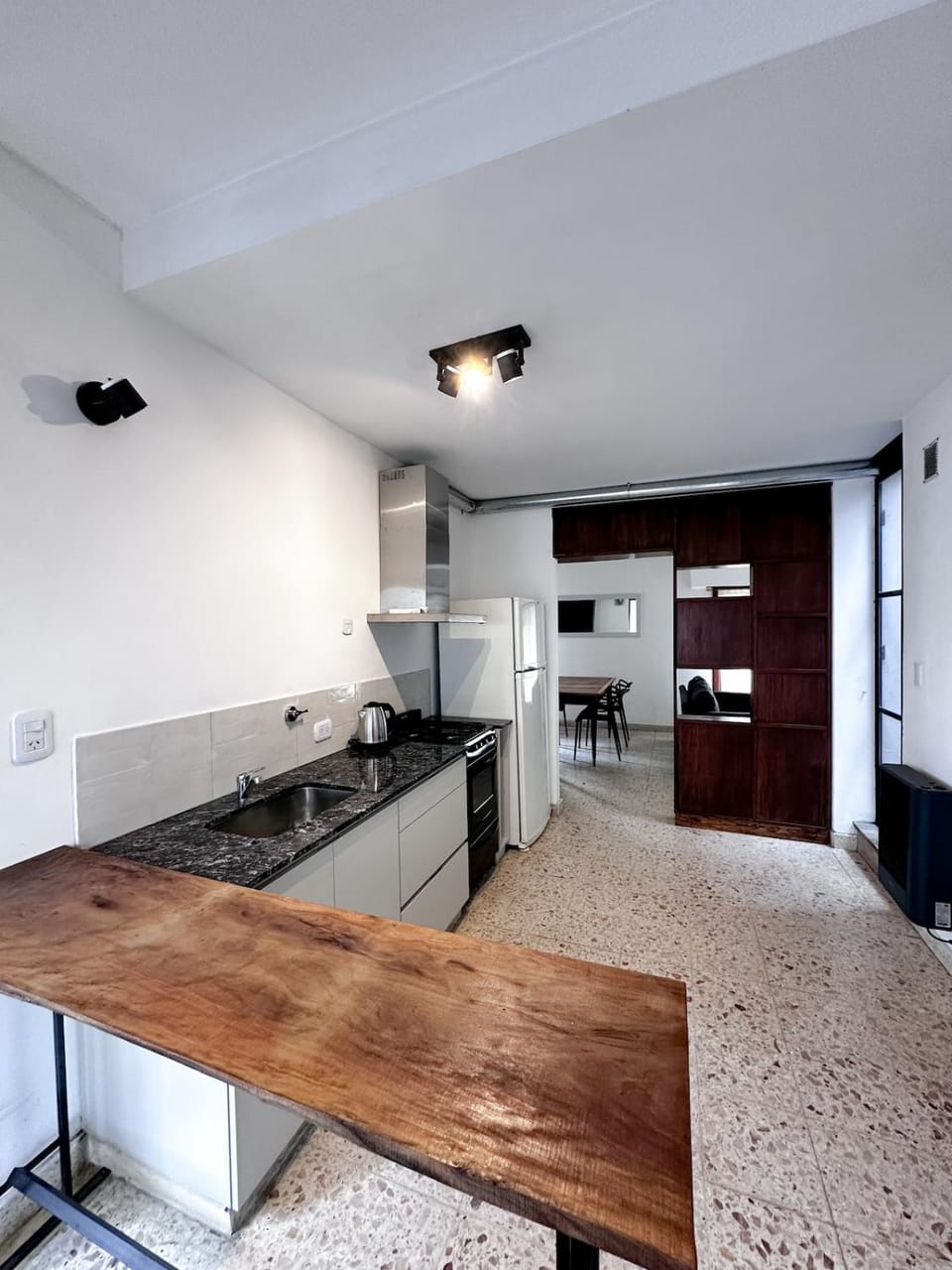 Kitchen or kitchenette, kitchen