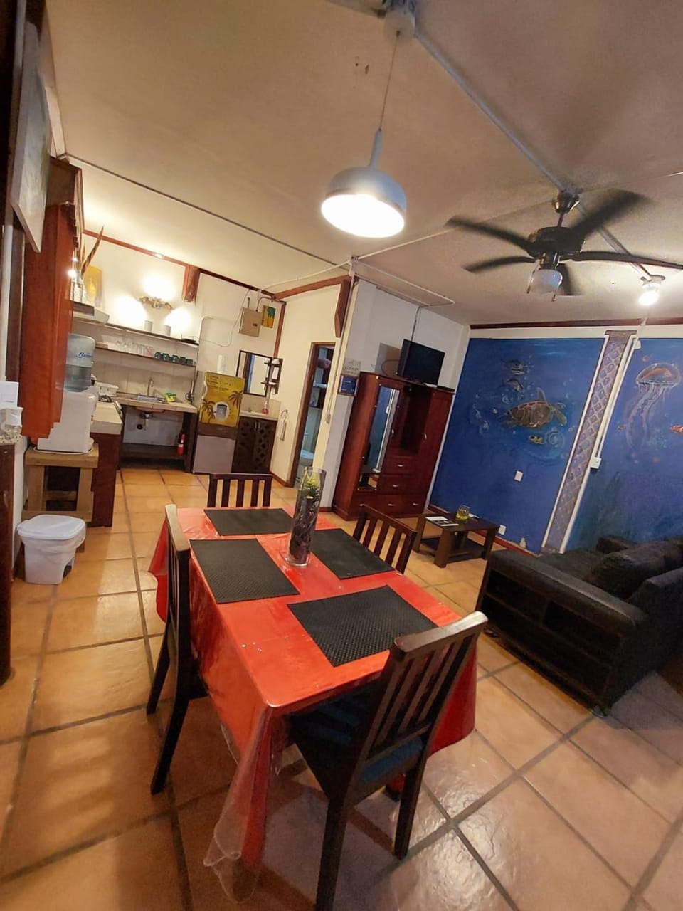 Dining area, wardrobe