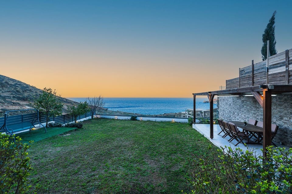 Spring, Day, Natural landscape, Mountain view, Sea view, Sunset