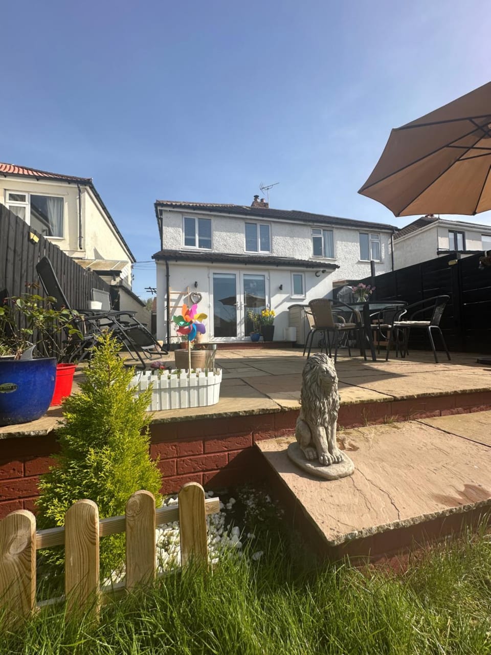 Property building, Garden