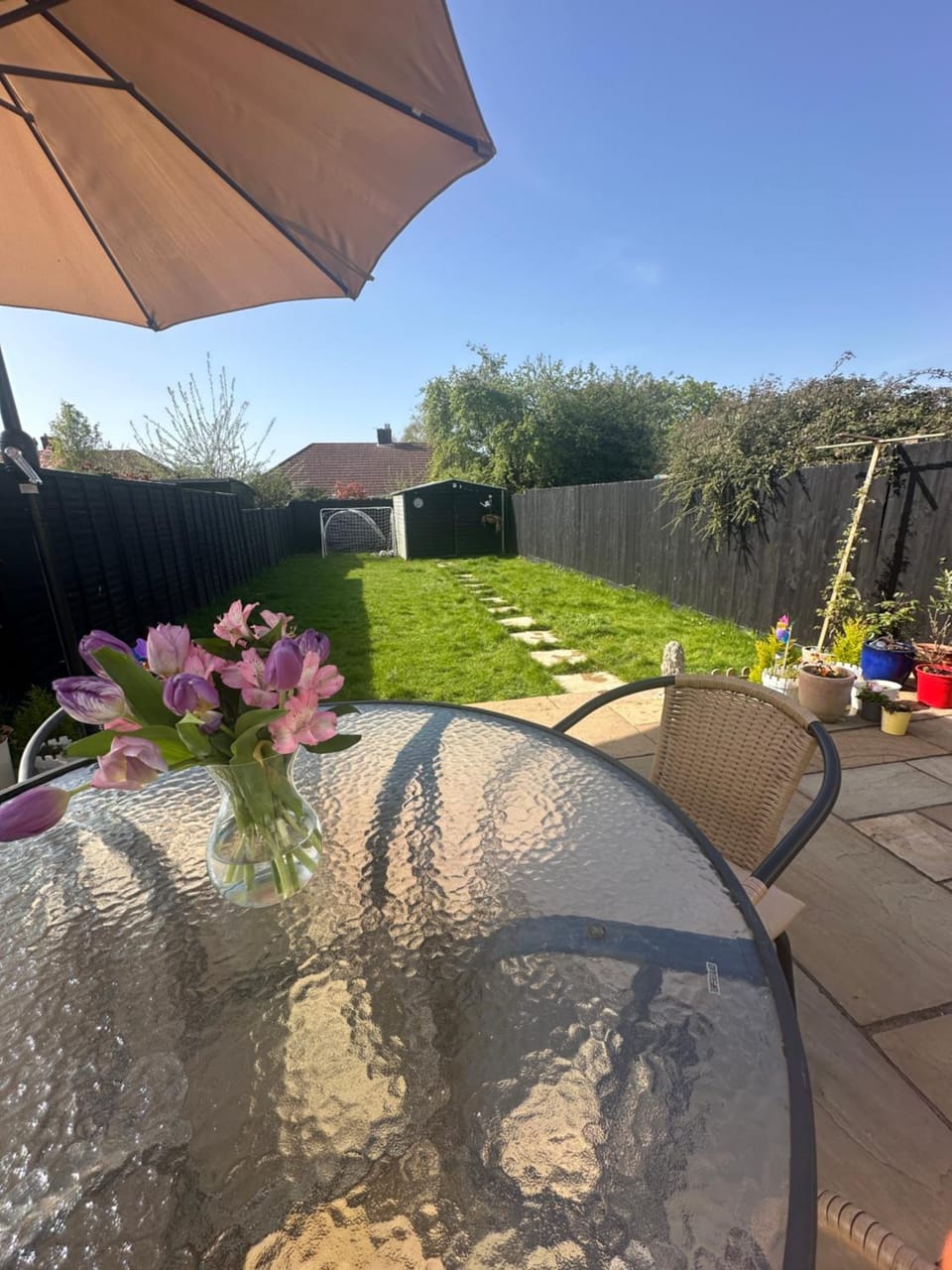 Property building, Garden