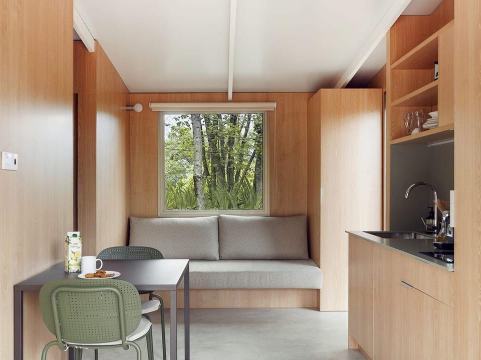 Mobil-home cosy, animaux acceptés - 2 pers. - API-1-52-2413 Campground/ 
RV Resort in Aragon