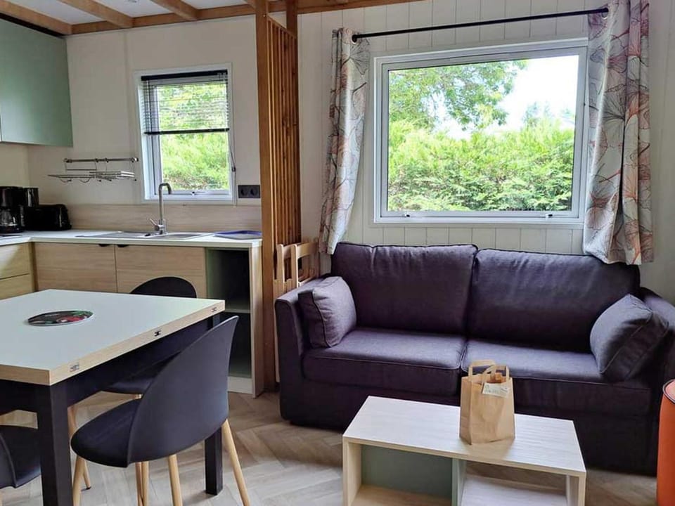 Chalet climatisé, animaux admis - 7 pers. - API-1-52-2554 Campground/ 
RV Resort in Centre-Val de Loire