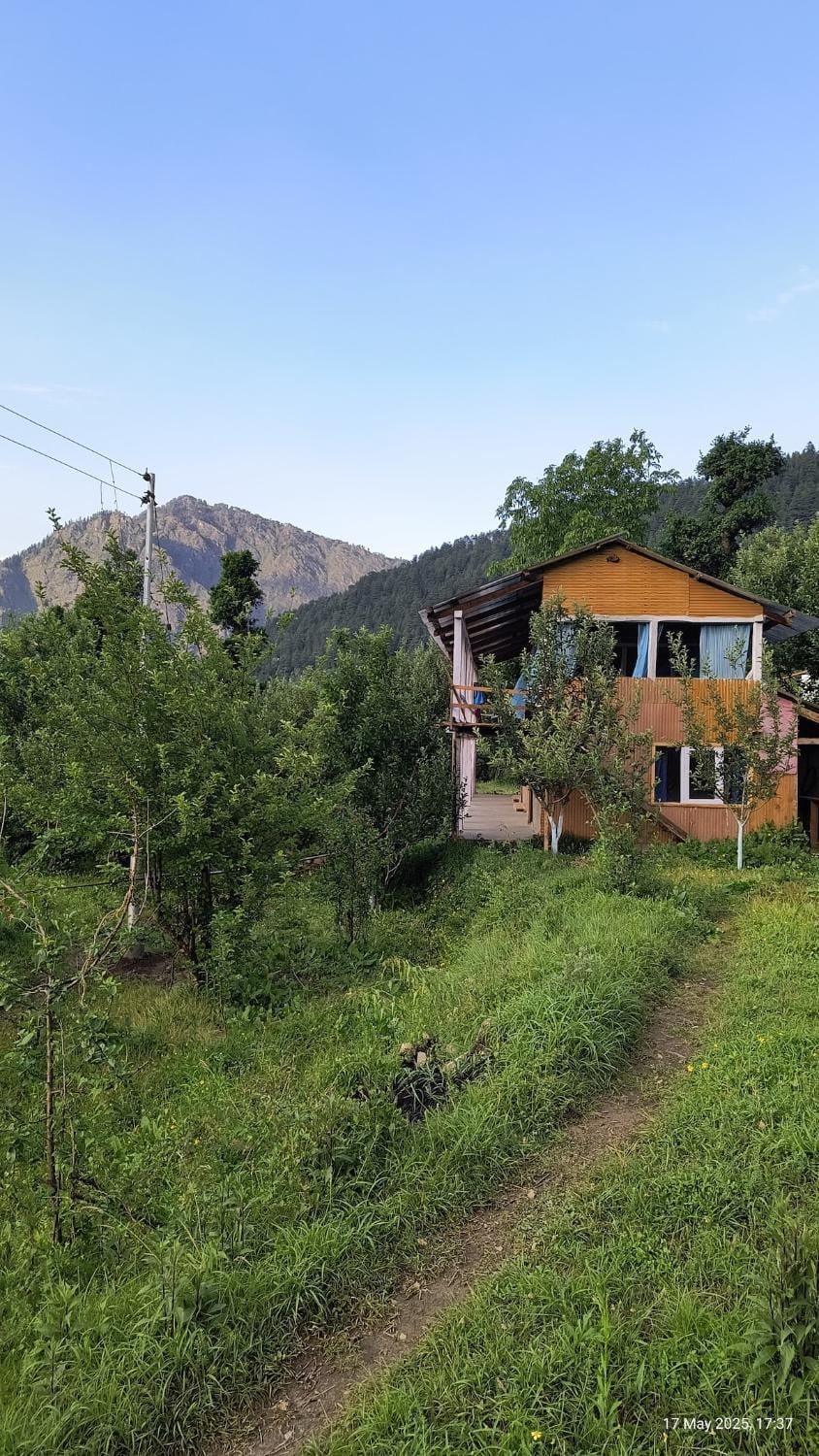 Property building, Spring, Day, Natural landscape, Garden, Garden, Garden view, Mountain view