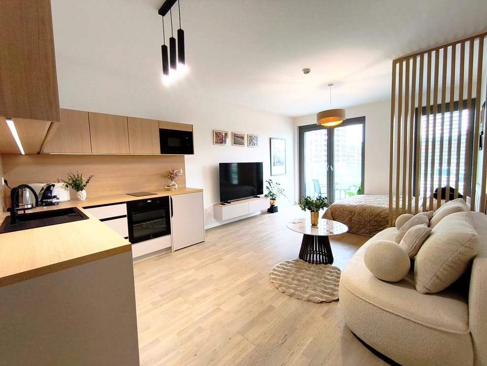 New Modern Apartment in Metropolis, Centrum & Nivy Apartment in Bratislava