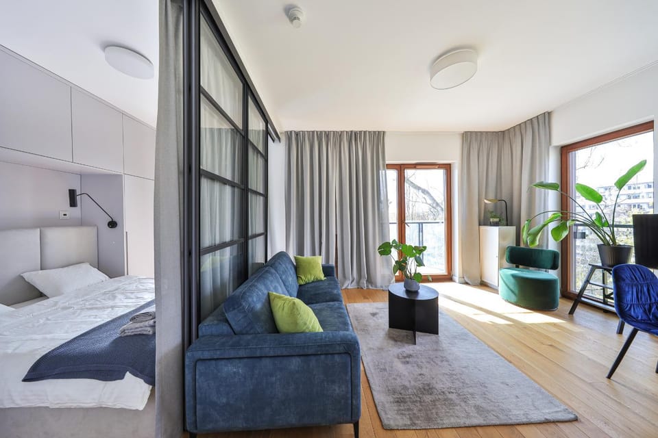 Grand Studio Pawia Apartment in Warsaw