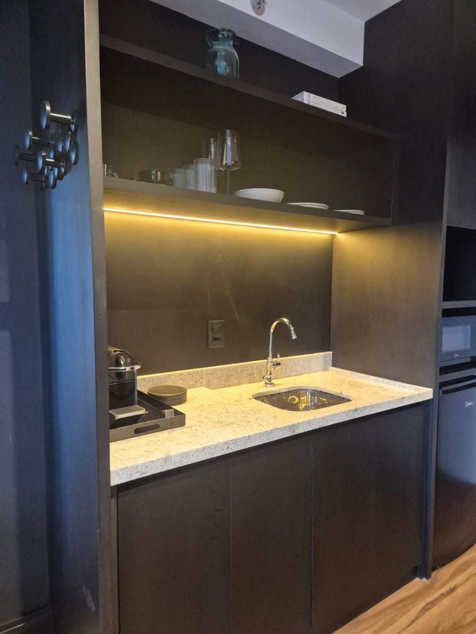 Kitchen or kitchenette, kitchen