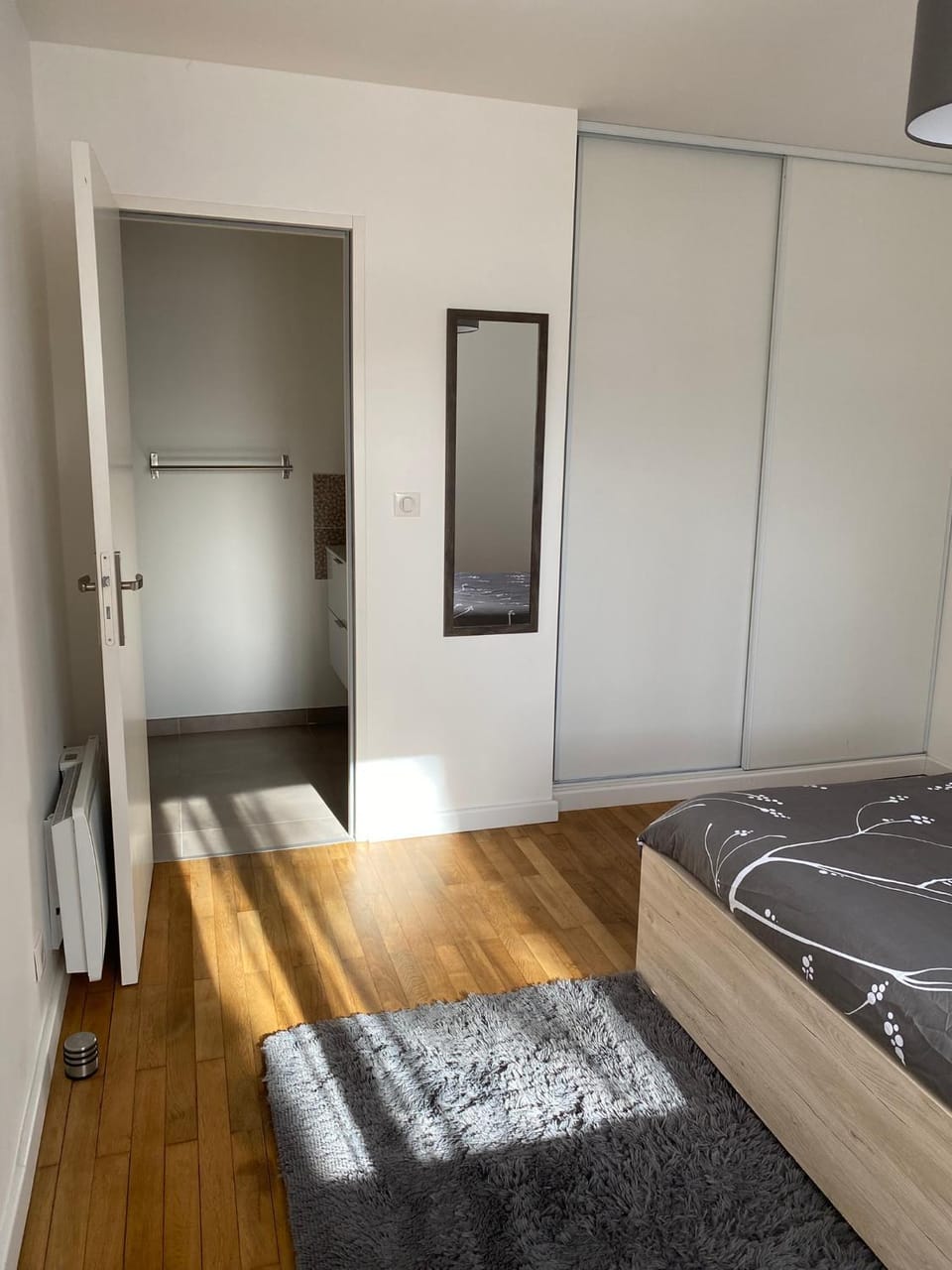 Bed, Photo of the whole room, Bedroom, wardrobe