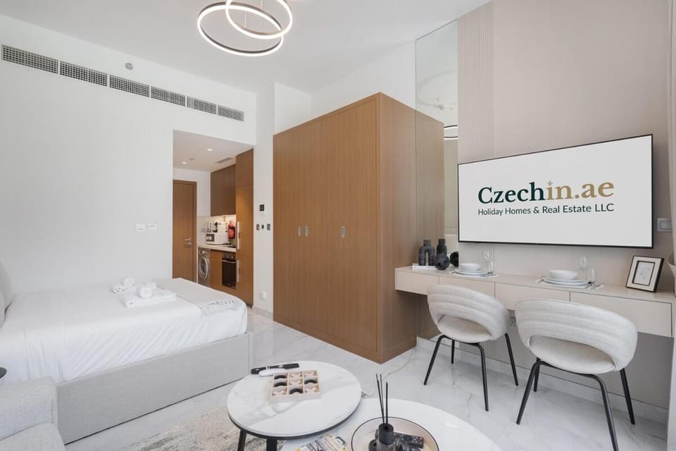 Modern Furnished Studio, Azizi Mirage Studio City Apartment in Dubai