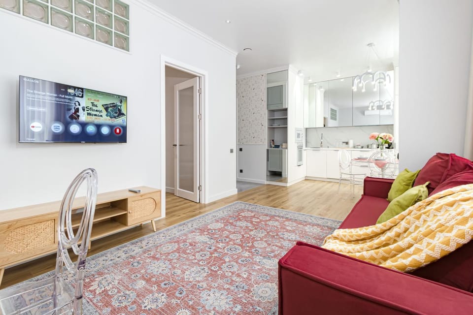 Новая, уютная, красивая евродвушка в центре Астаны, за Хан-Шатыром Apartment in Kazakhstan