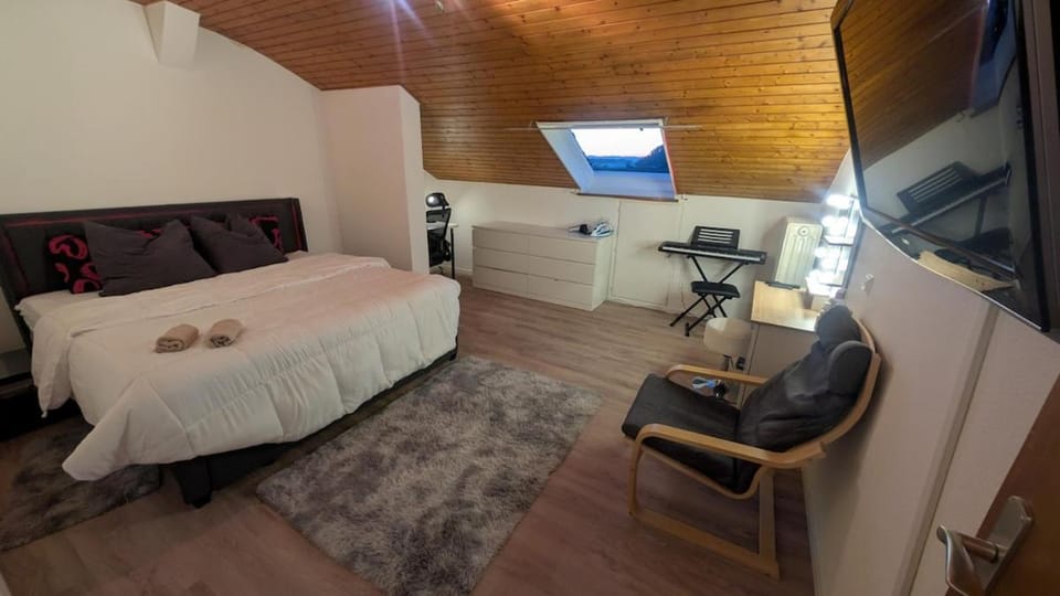 Bodensee-Home Kino, Fitness & King-Size Schlaf Apartment in Singen