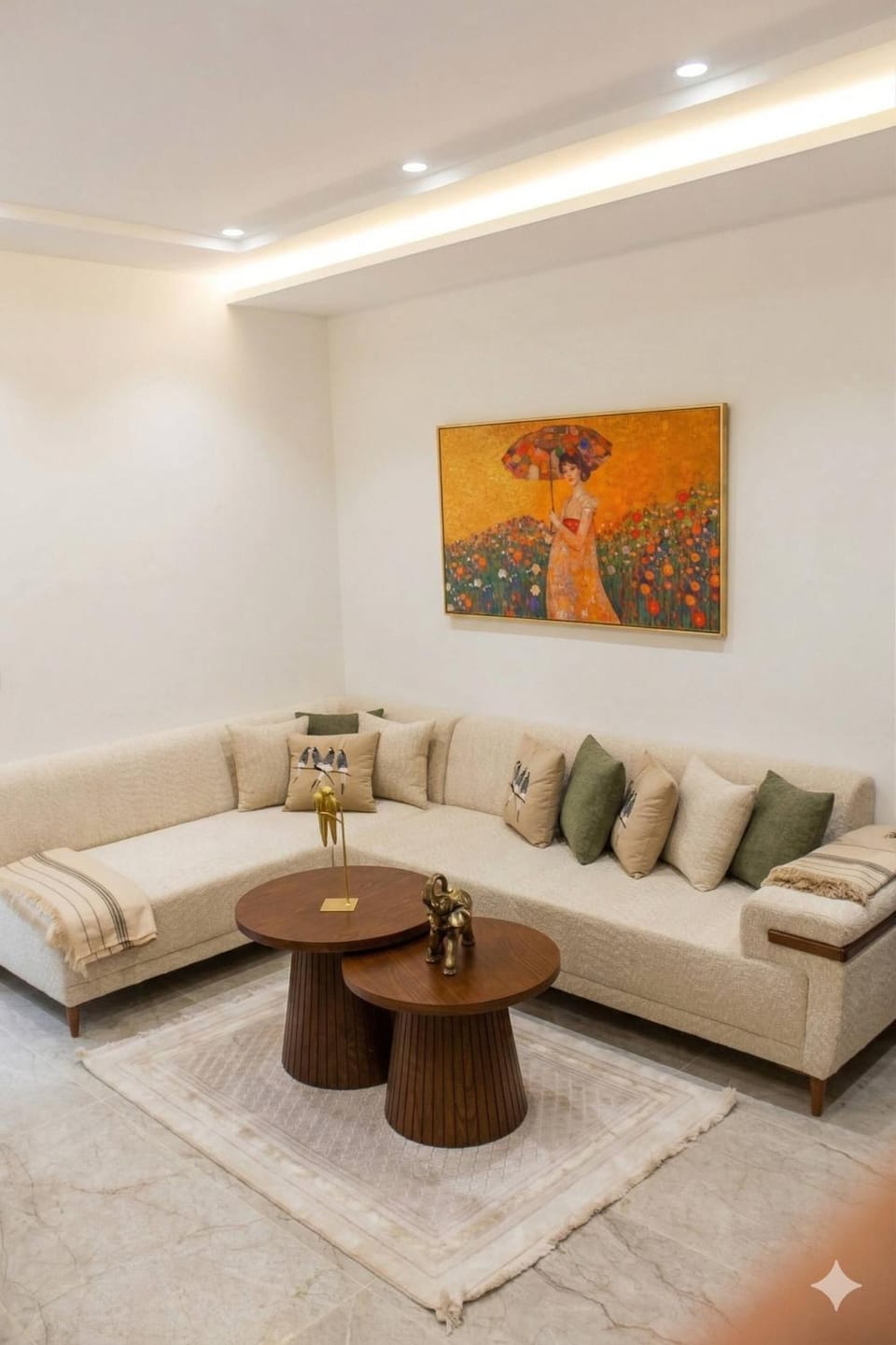 Living room, Decorative detail