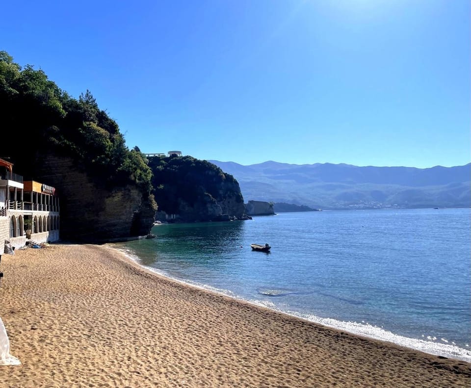 Panoramic Sea and City View Apartment with Terrace Budva Apartment in Budva