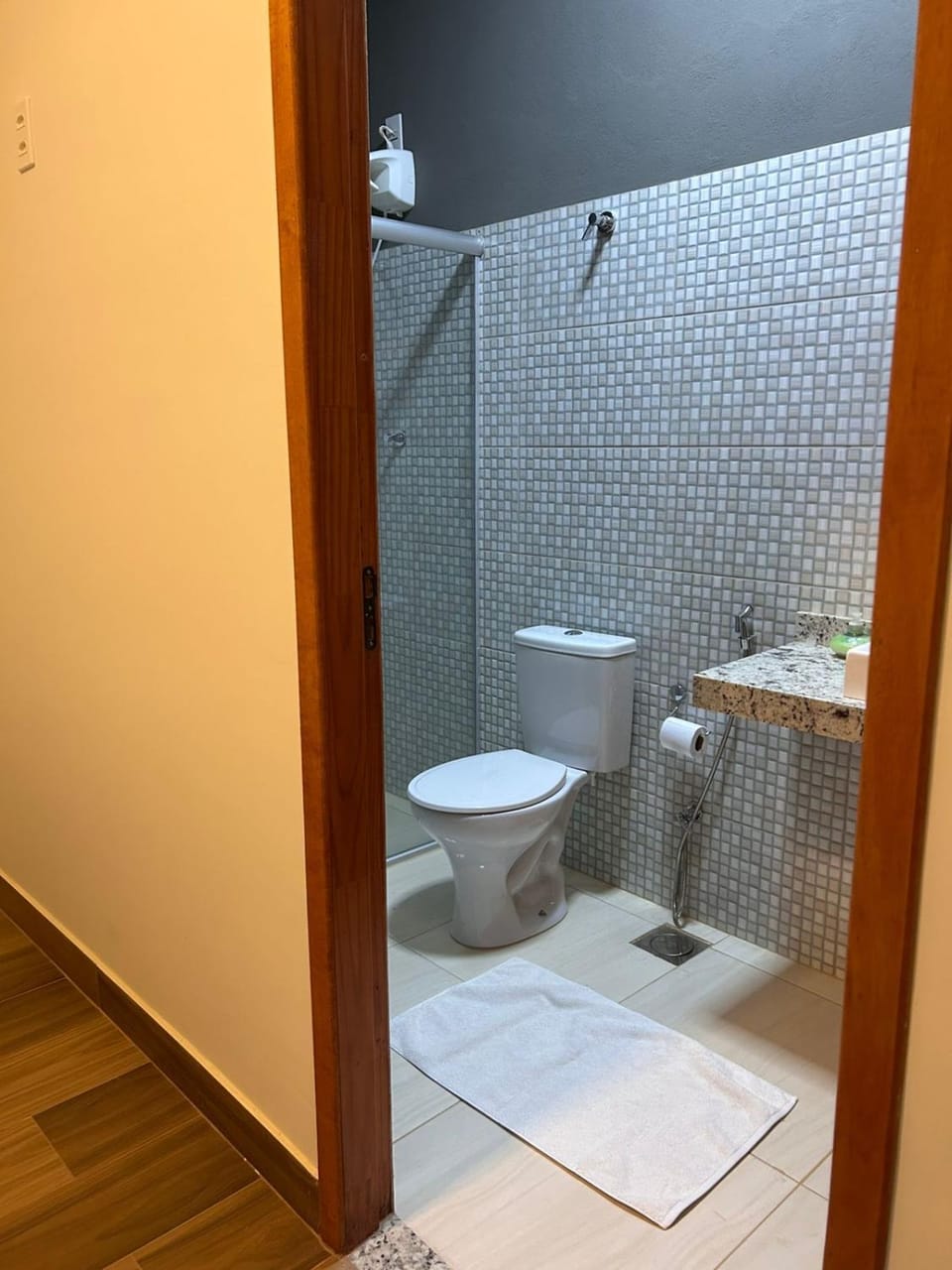 Shower, Toilet, Bathroom, bidet, towels
