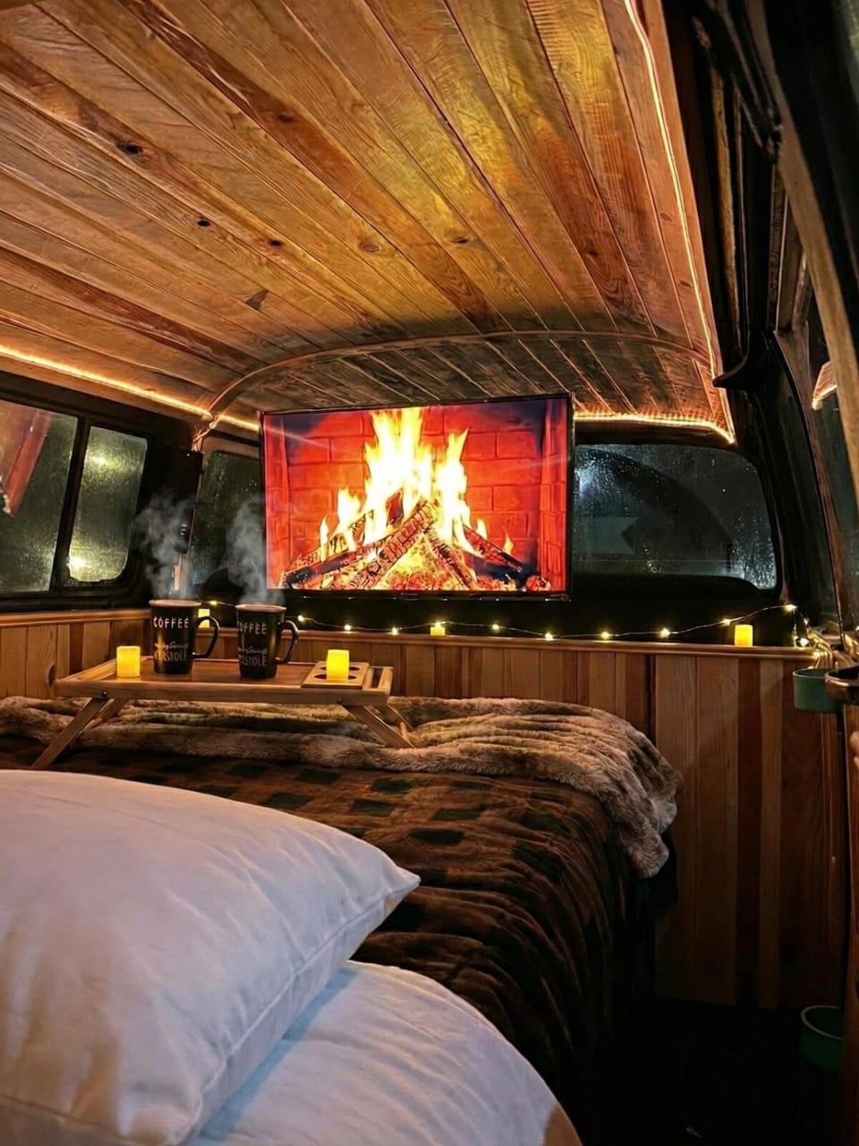 Biciting Combi Love Glamping with Jacuzzi and Views Apartment in Hidalgo, Mexico