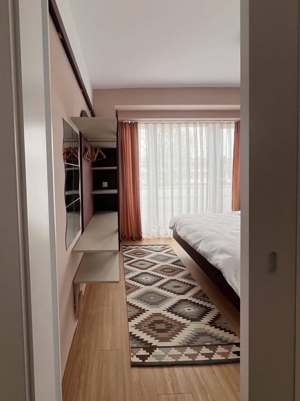 Bed, Photo of the whole room, Bedroom, wardrobe