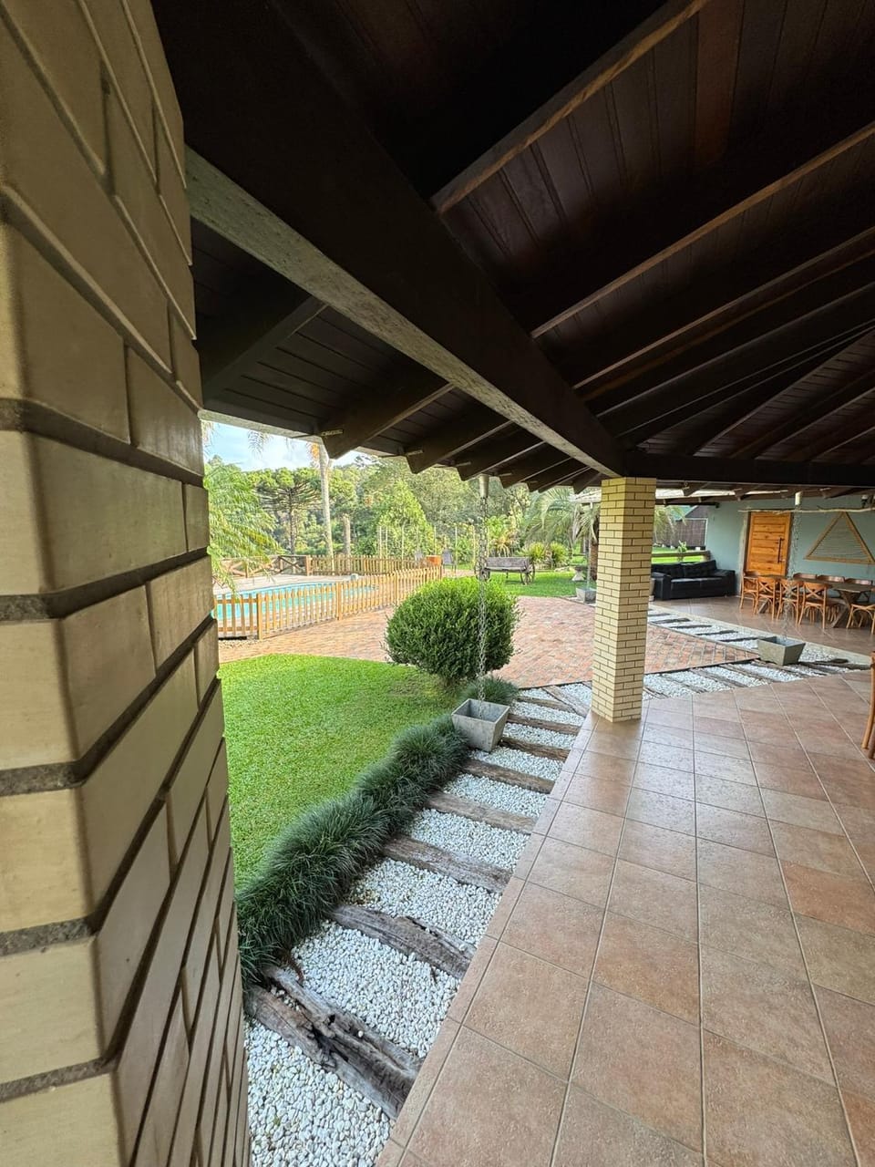 Patio, Balcony/Terrace, Garden view