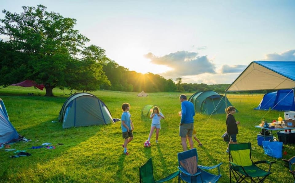 Farmstay riverside camping with activities Campground/ 
RV Resort in Hertford