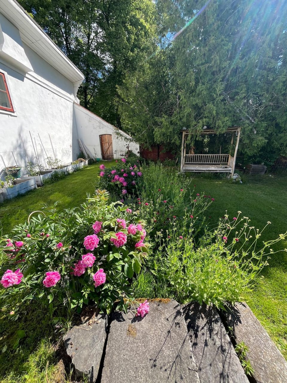 The Peach House at Bernshammar Manor Villa in Sweden
