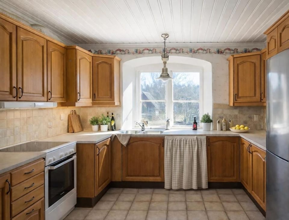 The Peach House at Bernshammar Manor Villa in Sweden