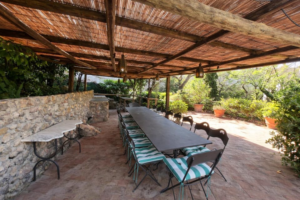 Spring, Garden, View (from property/room), Balcony/Terrace, Seating area, Garden view
