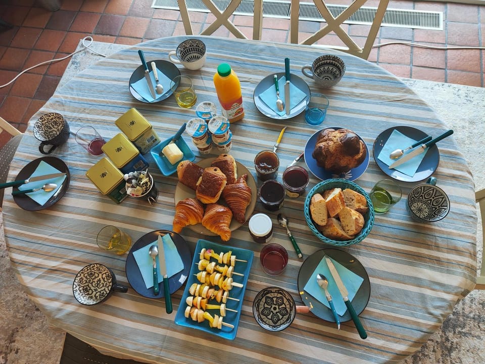Food and drinks, Continental breakfast