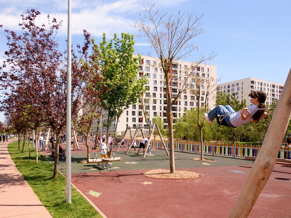 Children play ground, children