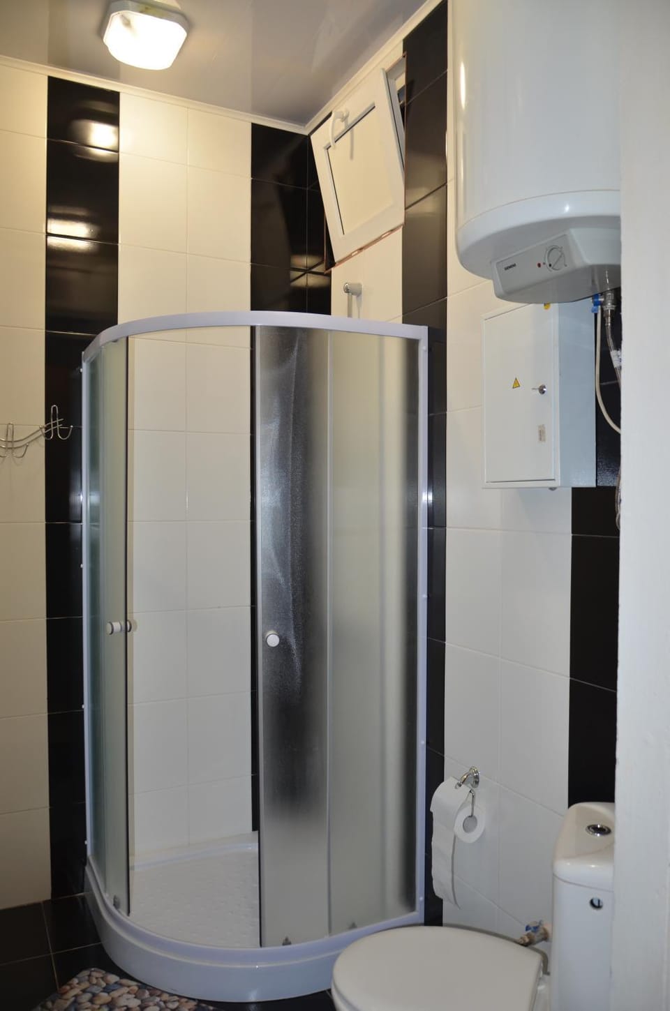 Shower, Toilet, Photo of the whole room
