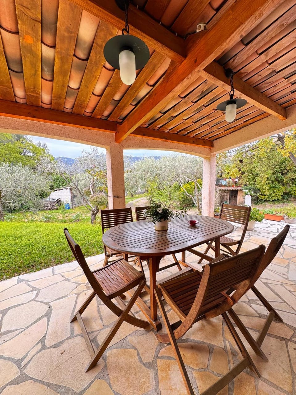 Patio, Garden view