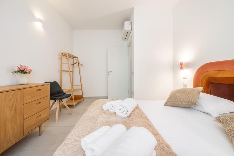 Property building, Living room, Bedroom