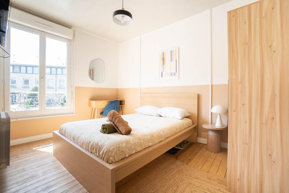 Lumineux appartement T3 calme Basilique Saint-Rémi Apartment in Reims