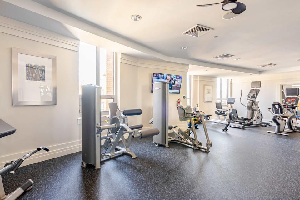 Downtown Silver Spring 2BR Skyline Balcony Suite Walkable to DC Metro LuxePad House in Silver Spring