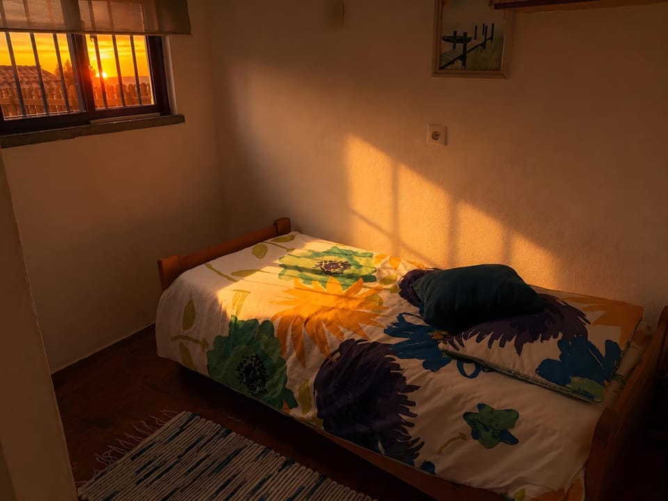Property building, Living room, Bedroom
