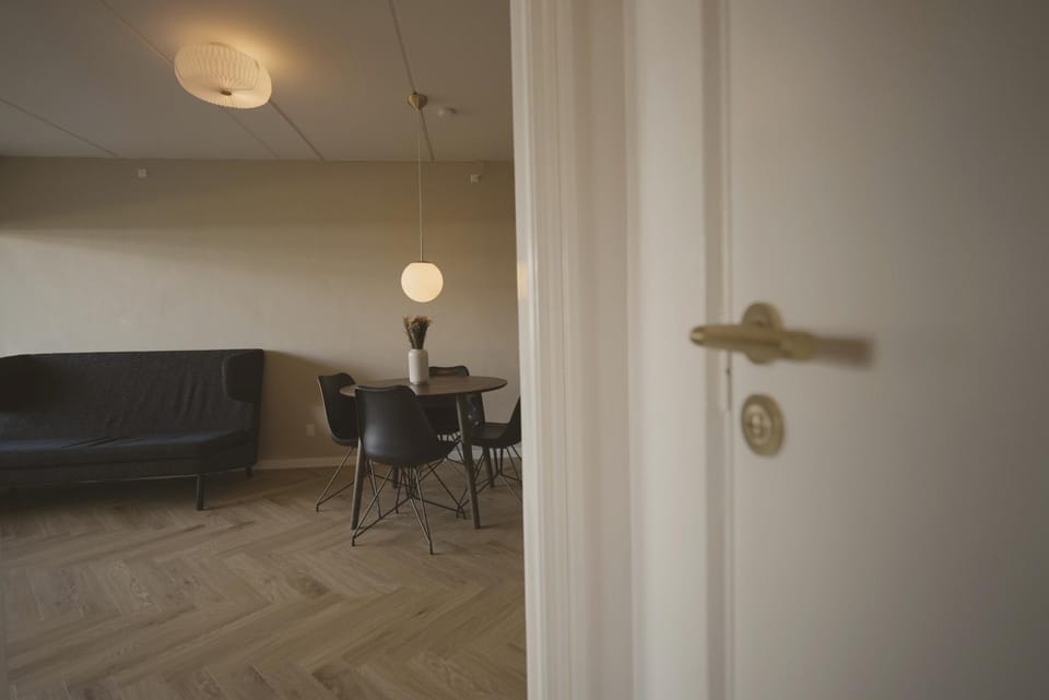 Cozy apartment with garden and free parking Apartment in Central Denmark Region