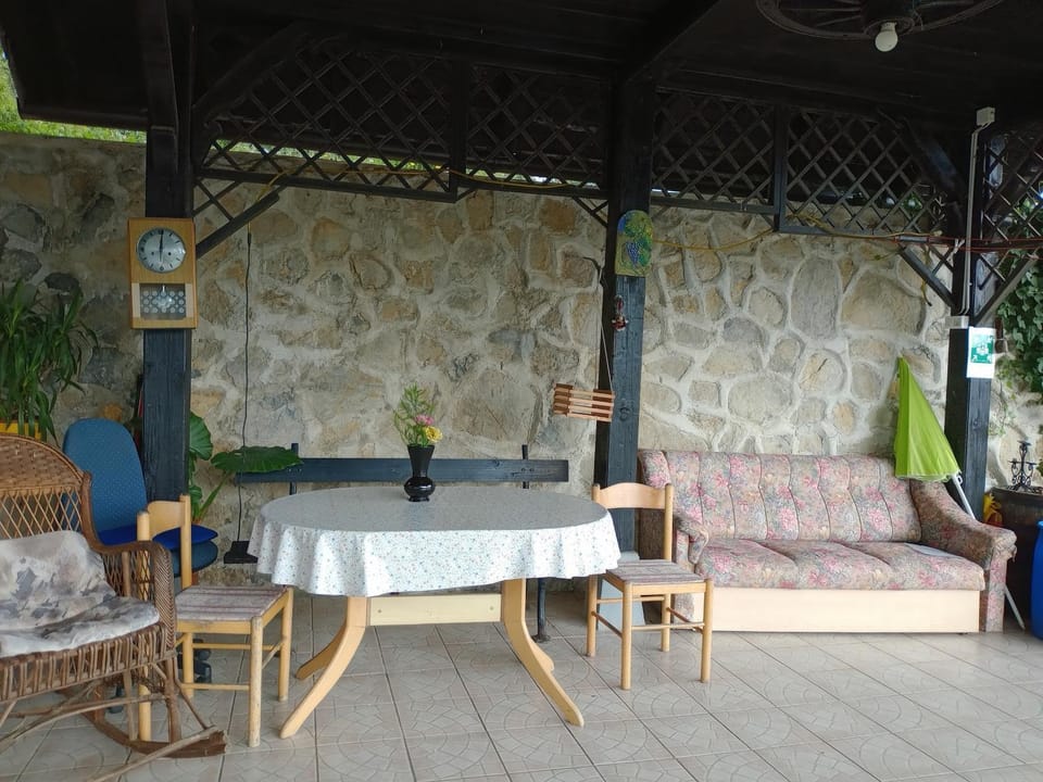 Property building, Patio