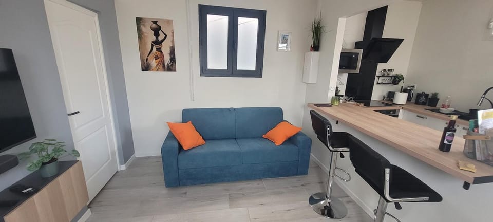 Schoelcher beau T2 Vue sur mer Etage WIFI Apartment in Fort-de-France