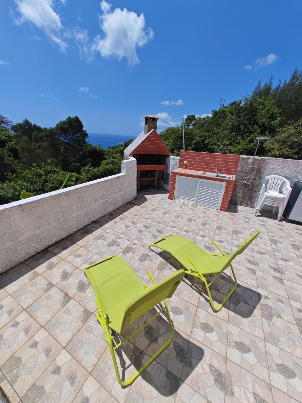 Patio, Natural landscape, View (from property/room), Balcony/Terrace, Mountain view, Sea view, sunbed