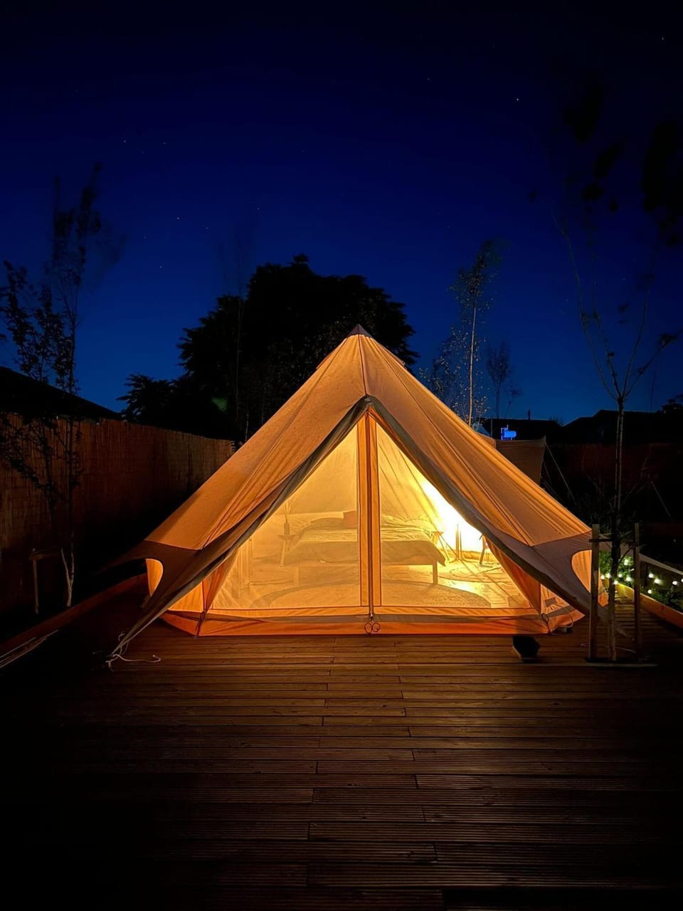 Patio, Night, Bedroom