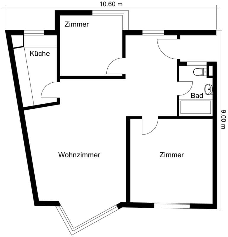 Lovely 2BR apartment - Mainau 8 Apartment in Zurich City