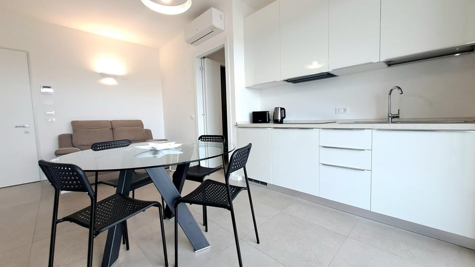 Living room, kitchen