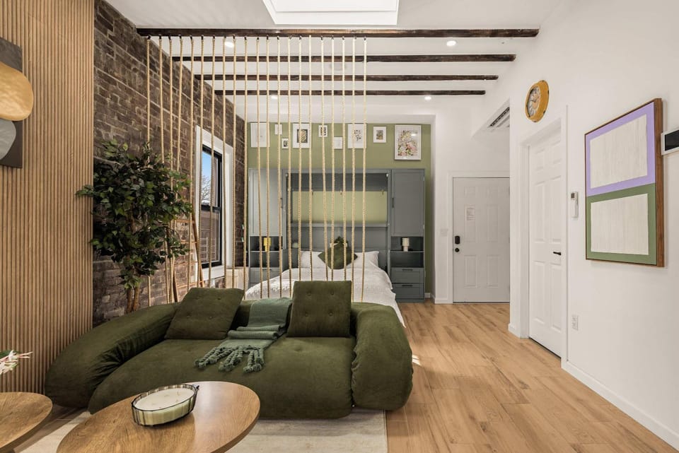 Boerum Terrace Sunlit Studio with Private Terrace Apartment in Park Slope