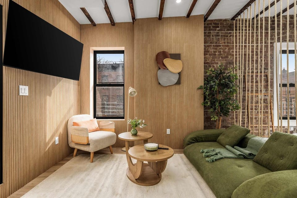 Boerum Terrace Sunlit Studio with Private Terrace Apartment in Park Slope