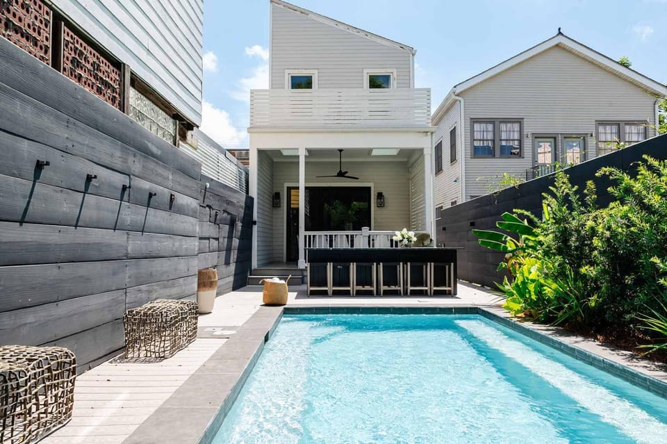 NEW Private Home with Pool and Spa near FQ House in Faubourg Marigny