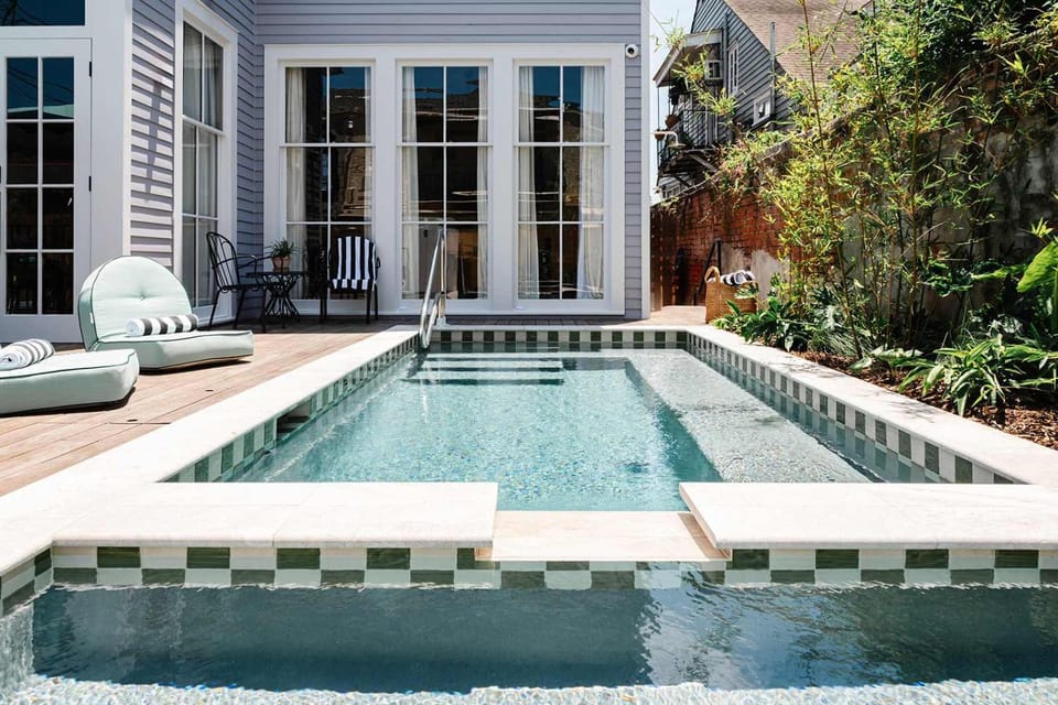 Luxury French Quarter Home & Heated Pool House in French Quarter